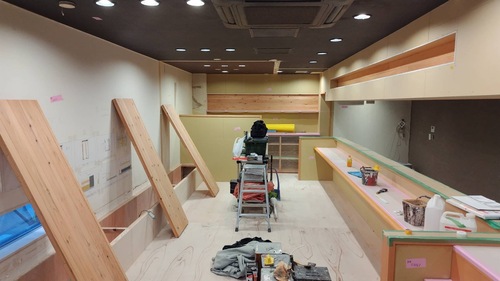店舗塗装工事